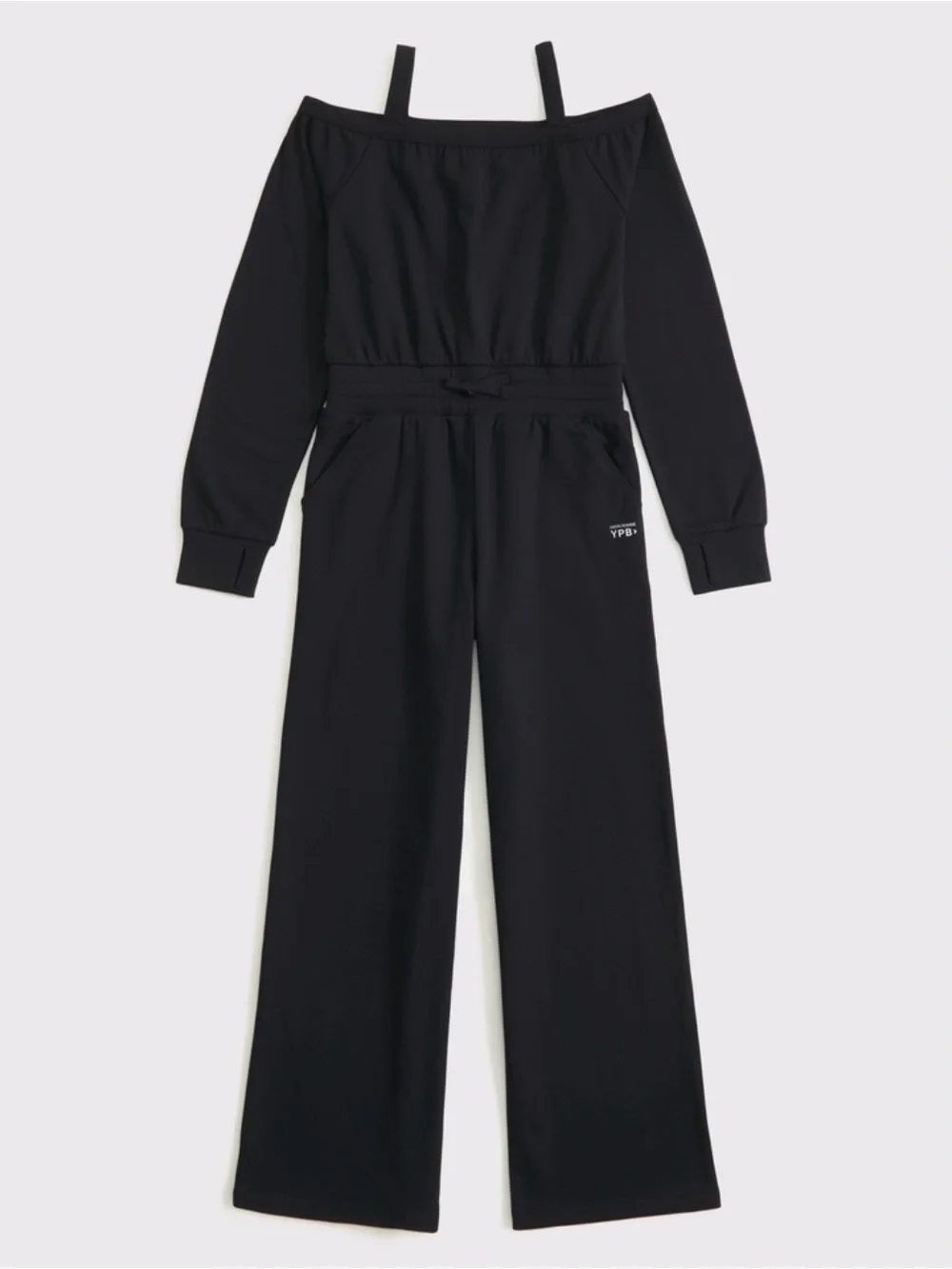 Off shoulder Black Jumpsuit